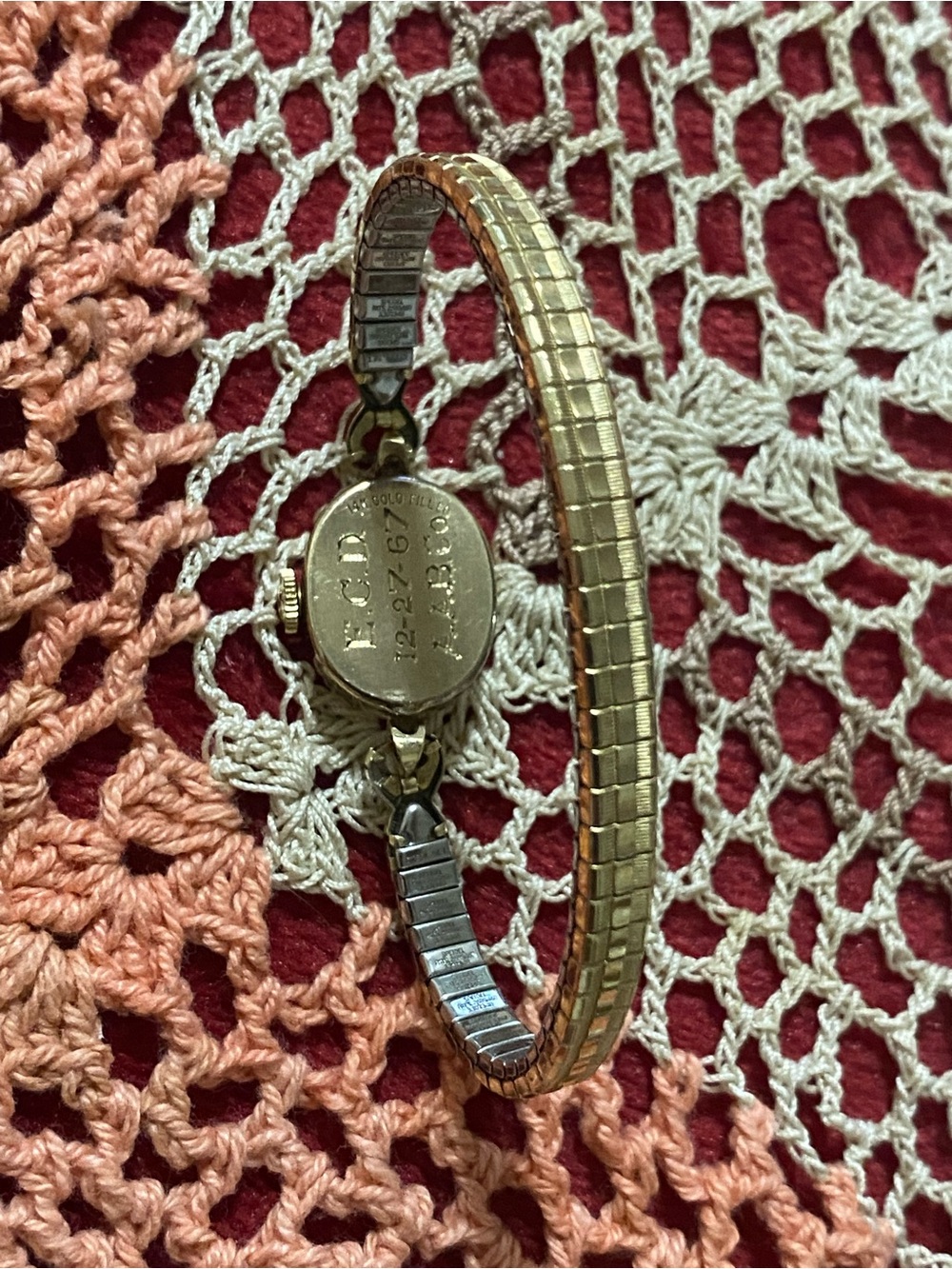 Rare Omega 14k GF 17j Vntg. Manual Wind Speidel Band Ladies Cocktail Watch. Runs - Picture 13 of 16